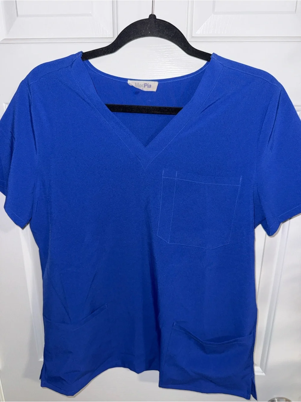 Women's Royal Blue Scrubs Matching Set